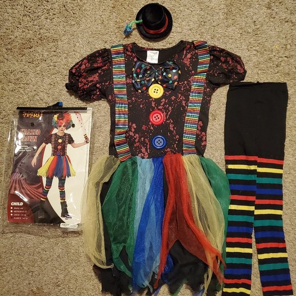 Krazed Clown Child's Costume - Picture 1 of 1